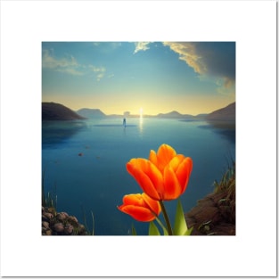 Pure Tulips Posters and Art